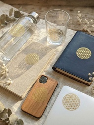 宇宙最強能量圖騰丨生命之花燙金防水能量貼紙