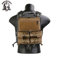 {Blanking up} EmersonGear LXB สไตล์ Hydration Back Panel 420เสื้อกั๊กยุทธวิธี Rubber Band Storage Ba
