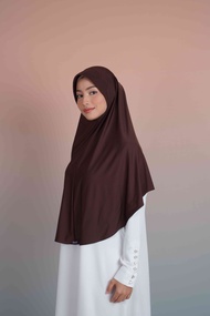 ZARIA L PAD KECIL Elzatta bergo elzatta bergo kecil jilbab pendek langsungan hijab olahraga