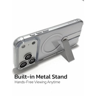 iPhone 17 Pro Max Magnetic Stand Case | 360° Rotatable Kickstand 磁吸支架手机壳
