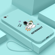 Wemitom Casing For vivo y81 y83 y81i y71 phone case Reading Book Rocket Astronaut Soft Liquid Silico