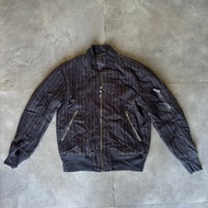 GU by Uniqlo Heavy Stripes Bomber Jacket Man