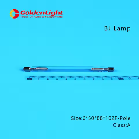 IPL-Flash-Lamp 6x50x88X102F-Cathode Bend For Cosmetical Laser Hair Removal Machine-Warranty 300,000 
