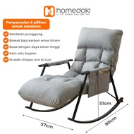 Homedoki Sofa Santai Kursi / Goyang Santai Kursi / Sofa Malas / Kursi Tidur Sofa / Kursi Sofa Multif