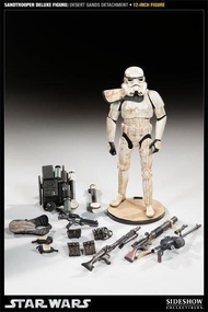  漫玩具 全新 Sideshow 星際大戰 帝國風暴沙漠突擊白兵 Star Wars Sandtrooper 