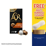 L'OR Espresso Lungo Estremo Intensity 10 Coffee Capsules- Compatible with Nespresso®* Original Coffe