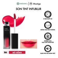 Son Tint Lì Mastige Blur Lâu Trôi Màu B6 Đỏ Hồng 3.8g