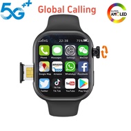 S10 Cellular Version Smartwatch 4G Android 10.0 Smart Ultra Watch 180° Rotary Camera 64GB Storage GP