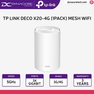 TP-Link Deco X20-4G 4G+ AX1800 4G LTE Modem Direct Sim Card WiFi 6 Mesh Router