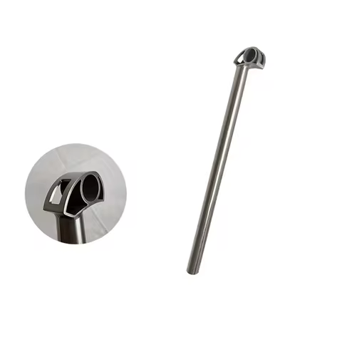 Gr9 Titanium Birdy Bicycle Seatpost, 16 "Folding Bike Seat Tube