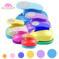 Paper Crafts Circle Punches - 6 Sizes of Circle Cutters, Including 3-Inch Circle Punches, in Random 