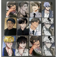 LEZHIN BOMTOON LEBOM A & B PHOTOCARD