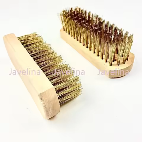Pizza oven brush copper wire bristle commercial oven brush cleaning brush large long handled pizza b