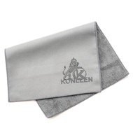 KONLLEN Billiards Billiard cue Towel - 100% Cotton Black 8-Ball Pool Cue Clean Towel Maintenance Acc