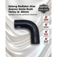 Upper Radiator Hose Avanza Xenia Rush Terios ID 30mm New Factory Auction