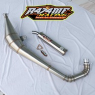 RX KING RX SPECIAL RX S exhaust, original stainless steel side model R474Mf