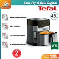 [NEW] Tefal 4.2L EASY FRY &amp; GRILL DIGITAL AIRFRYER SS ME  (EY505D) (air fryer) (airfryer)