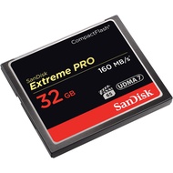 SANDISK EXTREME PRO CF MEMORY CARD 160MB/S (32GB/64GB/128GB/256GB)