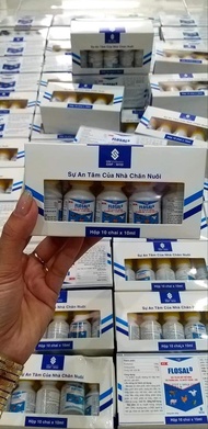 [ LUÔN CHÁY HÀNG VÌ QUÁ TỐT ] Combo 10 Lọ Flosal Cho Gà Đá Đặc trị Các Bệnh Ho Không Rõ Nguyên Nhân 