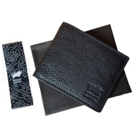 Men's Leather Wallet Orange Leather Wallet 100% Genuine Leather Wallet for Men