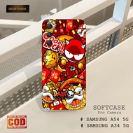 HP Soft case Samsung Galaxy A54 5Ghp Latest Samsung Galaxy A34 5G/ - Fashion Case AESTHETIC - Casing