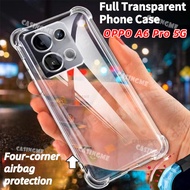 OPPO A6 Pro 5G 2025 Airbag Clear Casing For OPPOA6Pro OPPO A6 A 6 A6Pro A6 Pro A6i 4G 5G 2025 Silico