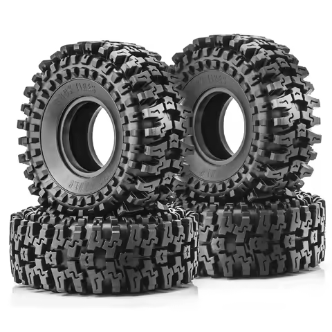 1.9 Crawler Tires(4PCS) Compatible with FCX10 Axial SCX10 Pro SCX10 UTB18 TRX4 Redcat Gen8 7VS4-10 1
