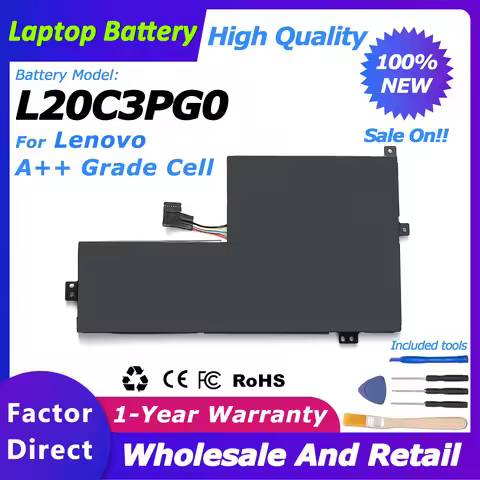 L20C3PG0 Laptop Battery For Lenovo ThinkPad 100E 300E 500E Chromebook L20D3PG0 L20M3PG0 series L20M3
