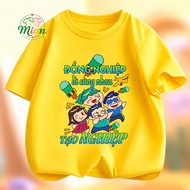 Colorful t-shirt uniforms - Family, Teams and teams traveling to the beach - Colleagues