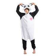 Spooktacular Creations Unisex Child Pajama Plush jumpsuit One Piece Panda Animal Costume (10-12yr) W