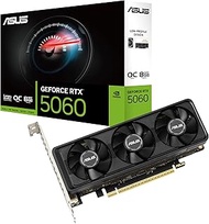The ASUS GeForce RTX™ 5060 LP BRK 8GB GDDR7 OC Edition Graphics Card (PCIe® 5.0, 8GB GDDR7, HDMI®/DP