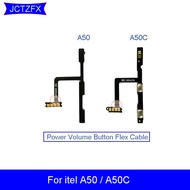 For itel A50 / A50C  Power  Volume Button Flex Cable Replacement Part.