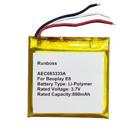 New AEC683333A 3.7V 800mAh Rechargeable Replacement Battery For Bang & Olufsen Beoplay E8 2.0 2rd Ge