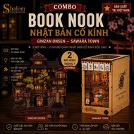 Combo Book Nook Ancient Japanese Halom (Ginzan Onsen - Sawara Town)