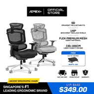 ULTi APEX+ Ascent / ARC Ergonomic Mesh Office Chair with Plush Foam Seating | X6