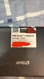AMD Ryzen 7 7800X3D 幾乎全新