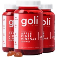 Goli Apple Cider Vinegar Gummies - Worlds First ACV Gummy with Vitamin B12, Beetroot & Pomegranate -