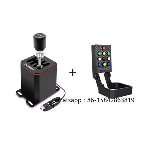 ODDOR Shifter Carbon Fibre Centre Box for Logitech G27 G29 G25 G920 for Thrustmaster T300RS/GT