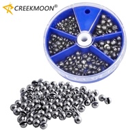 205/107pcs Split Shot Fishing Weights Round Split Shot Sinker Removable Fishing Weights Sinkers for 