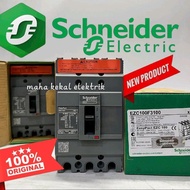 MCCB SCHNEIDER NEW EZC100F 100A 3PHASE/BREAKER MCCB SCHNEIDER 100A MCCB BREAKER SCHNEIDER MCCB 100A