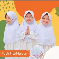 Elementary school children's headscarf, MALIKA LACE/ (6-9 YEARS) school hijab/ elementary school chi