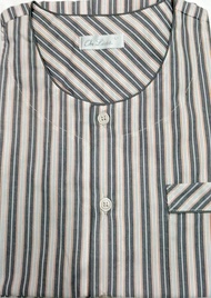 ชุดนอนผู้ชาย คอกลม-ขาสั้น ผ้าฝ้าย มีหลายลาย หน้า1 (ไซส์ M มีอีกหน้า) Men pajamas Round neck- short