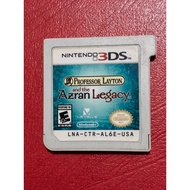 3DS game Professor Layton & the Azran Legacy US cart only