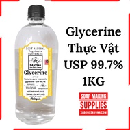999% Glycerin Thực Vật 1 Kg/500g/100g Chất Dưỡng Ẩm Tự Nhiên Dùng Trong Mỹ Phẩm Thực Phẩm - USP Vege