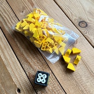 Lego part yellow slope 45 2x1 no 3040