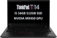 Lenovo ThinkPad T14 Gen 2 Business Laptop (14" FHD, Intel i5-1135G7, 16GB RAM, 512GB PCIe SSD, GeFor