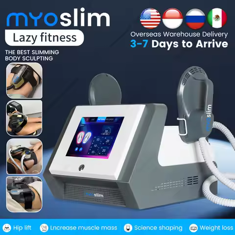 Professional 6500W MYOSLIM RF Machine EMT Body Sculpting Slimming Beauty Equipment for Fitness Cente