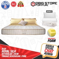 kasur spring bed alga gold silk spring bed matras - hanya kasur 120 x 200