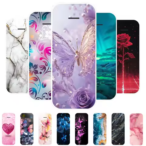 For Nokia 215 4G 2020 Case Luxury Marble Painted Cover Clear Silicone Case For Nokia 215 4G TA-1278 