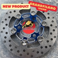 จานเบรค Grandfilano 89racingแท้ งานไทย ตรงรุ่น หมุดเงิน ขนาด190มิล แกรนฟีราโน่ จานเบรคแต่ง จานแต่ง จ